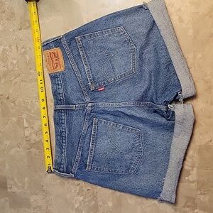 Levi's Blue Denim Jean Shorts